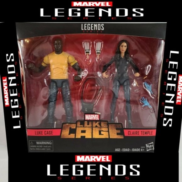 Marvel Legends Series Luke Cage & Claire Temple 2Ps Set NEW - Picture 2 of 15